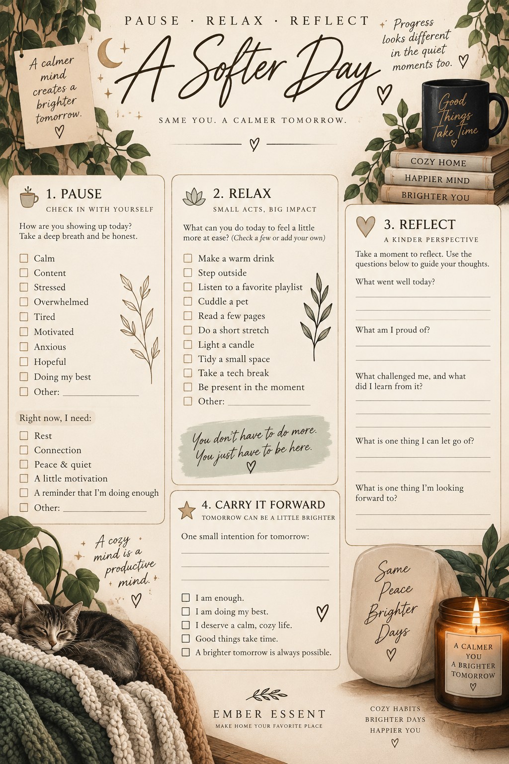 Guided Reflection & Goal Setting (Digital)