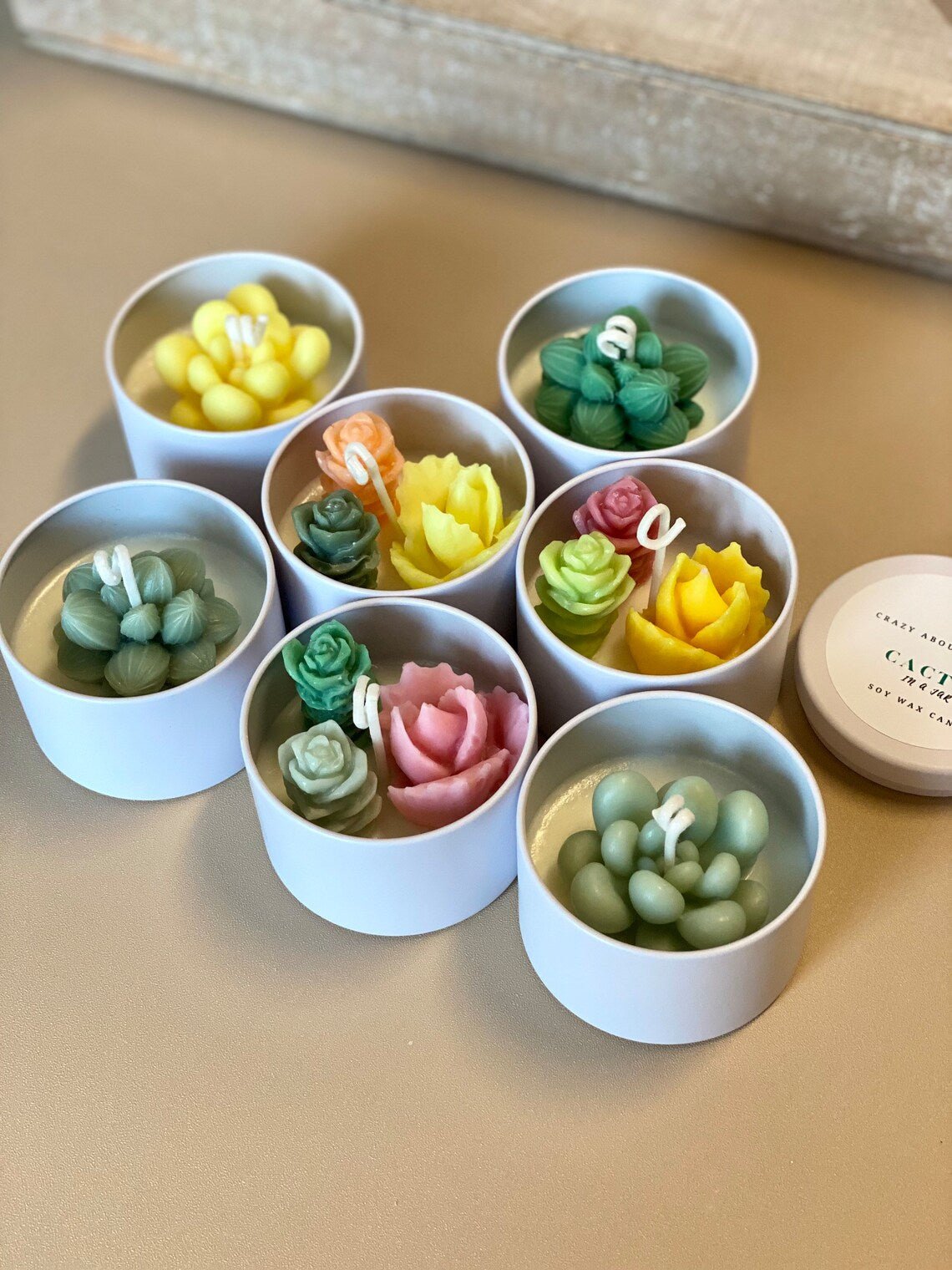 Cactus Jar Soy Candle