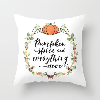 Halloween Pumpkin Decorative Pillow Cushion Cover
