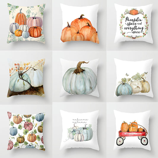 Halloween Pumpkin Decorative Pillow Cushion Cover