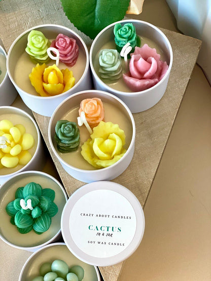 Cactus Jar Soy Candle