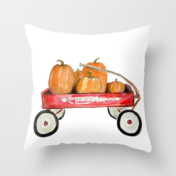 Halloween Pumpkin Decorative Pillow Cushion Cover